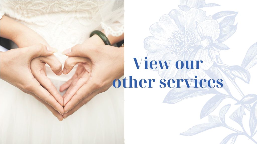 wedding-related services