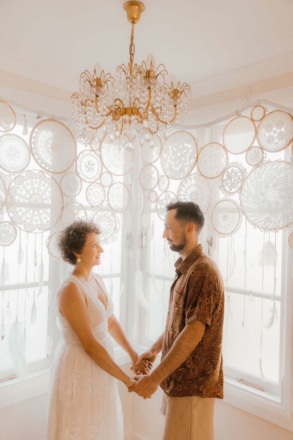 The sweet-dreamers bay window at the Marriage Office