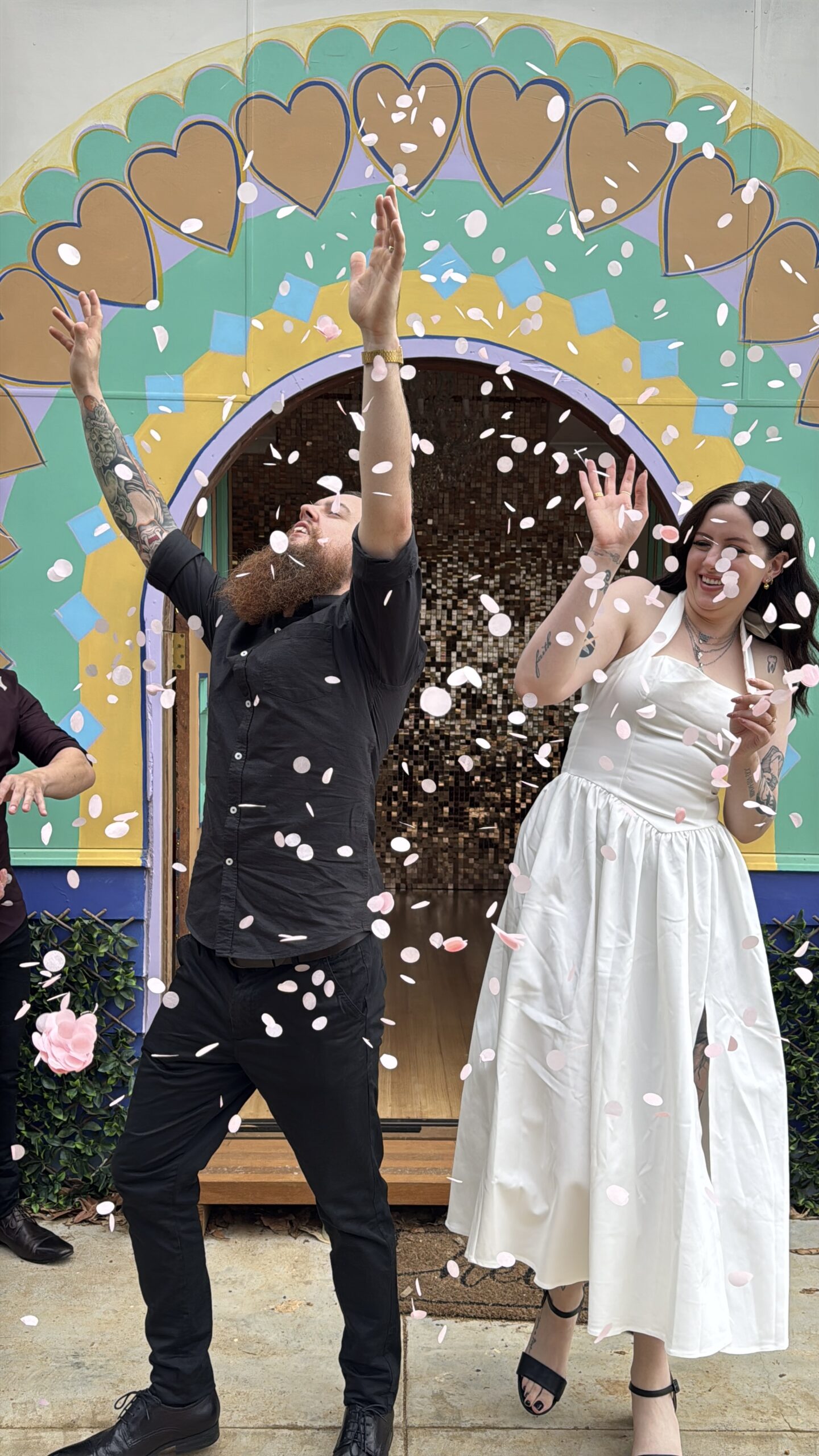 This couple chose their own lucky date to get married