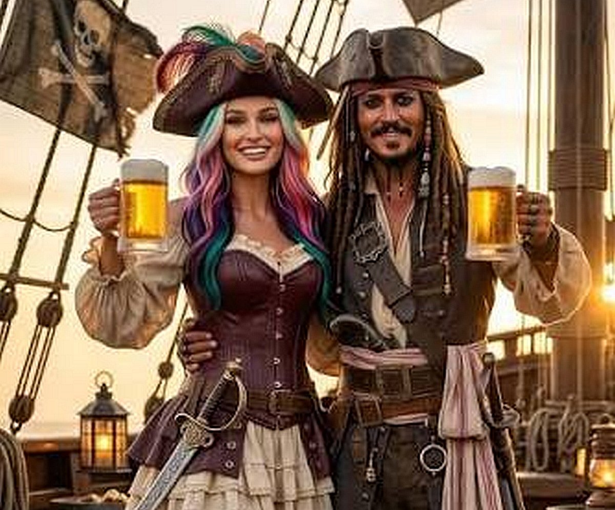 Aye Do! Pirate-Themed Wedding Day